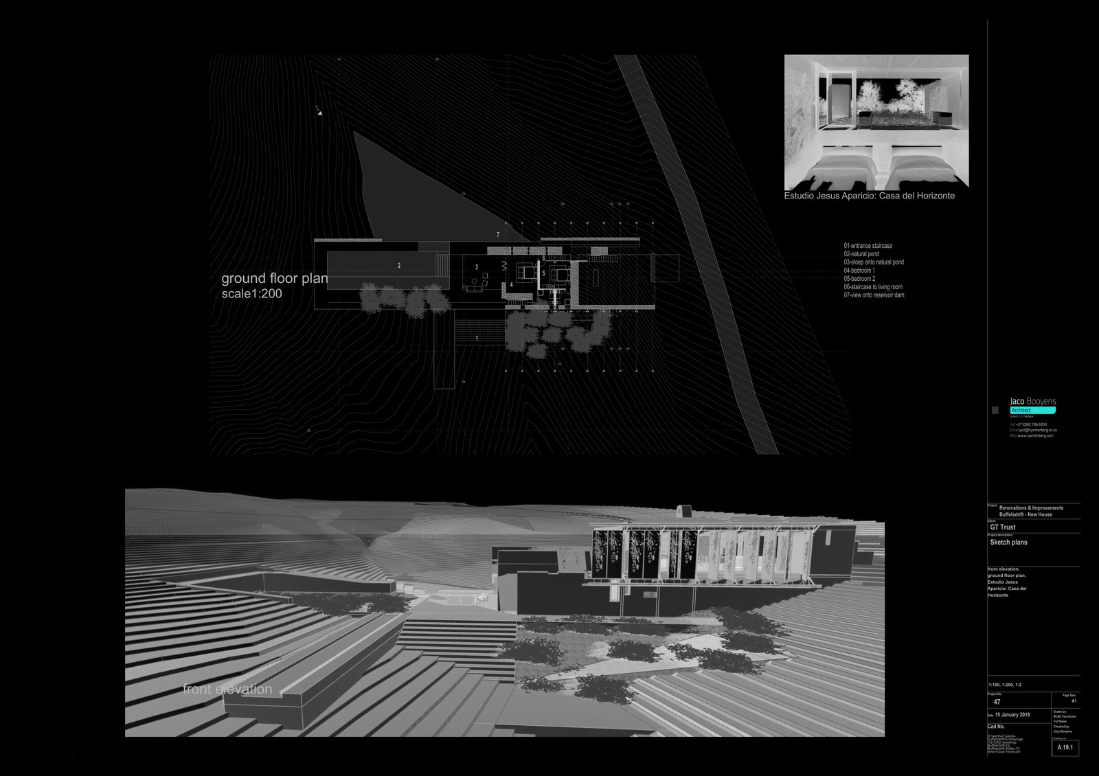 Dam Wall Building, Buffelsdrift — presentation sheet 01